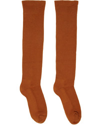 orange Socken von Rick Owens