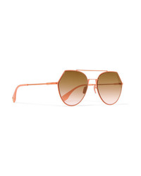 orange Sonnenbrille von Fendi