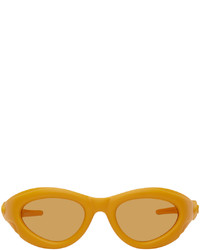 orange Sonnenbrille von Bottega Veneta