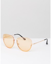 orange Sonnenbrille von Jeepers Peepers