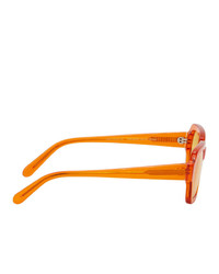 orange Sonnenbrille von Han Kjobenhavn