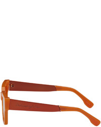 orange Sonnenbrille von RetroSuperFuture