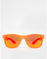 orange Sonnenbrille
