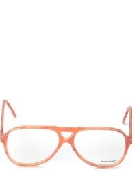 orange Sonnenbrille von Yves Saint Laurent