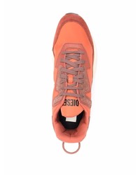 orange Sportschuhe von Diesel