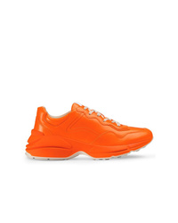 orange Sportschuhe von Gucci