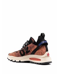 orange Sportschuhe von DSQUARED2