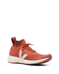 orange Sportschuhe von Rick Owens X Veja