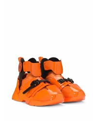 orange Sportschuhe von Dolce & Gabbana