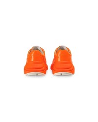 orange Sportschuhe von Gucci