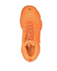 orange Sportschuhe von Balenciaga