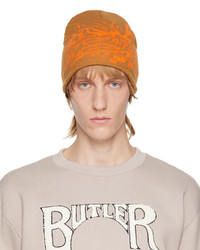 orange Strick Mütze von BUTLER SVC