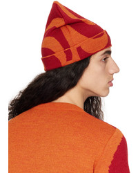 orange Strick Mütze von Soulland