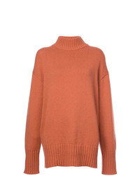 orange Strick Oversize Pullover von Proenza Schouler