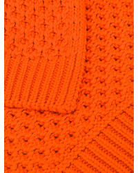 orange Strick Schal von Calvin Klein
