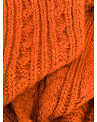 orange Strick Schal von Barena