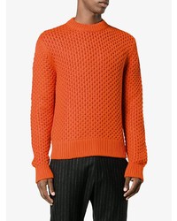 orange Strickpullover von Calvin Klein 205W39nyc