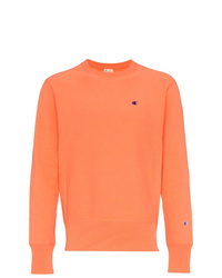 orange Sweatshirt von Champion