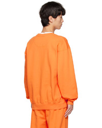 orange Sweatshirt von 7 days active