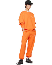 orange Sweatshirt von 7 days active