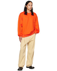 orange Sweatshirt von Wooyoungmi