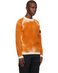 orange Sweatshirt von Stone Island