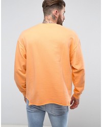 orange Sweatshirt von Asos