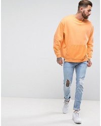 orange Sweatshirt von Asos