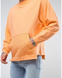 orange Sweatshirt von Asos