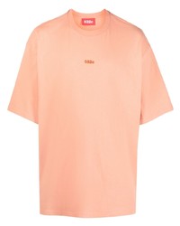 orange T-Shirt mit einem Rundhalsausschnitt von 032c