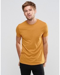 orange T-Shirt mit einem Rundhalsausschnitt von Asos