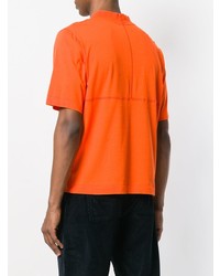 orange T-Shirt mit einem Rundhalsausschnitt von Études