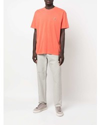 orange T-Shirt mit einem Rundhalsausschnitt von Carhartt WIP