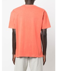 orange T-Shirt mit einem Rundhalsausschnitt von Carhartt WIP