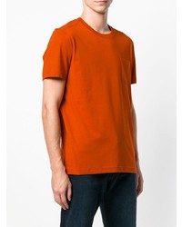 orange T-Shirt mit einem Rundhalsausschnitt von Belstaff