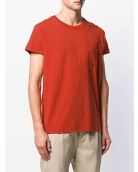 orange T-Shirt mit einem Rundhalsausschnitt von Levi's Vintage Clothing