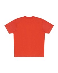 orange T-Shirt mit einem Rundhalsausschnitt von Marcelo Burlon County of Milan