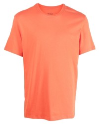 orange T-Shirt mit einem Rundhalsausschnitt von ECOALF