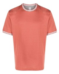 orange T-Shirt mit einem Rundhalsausschnitt von Eleventy