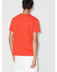 orange T-Shirt mit einem Rundhalsausschnitt von Champion