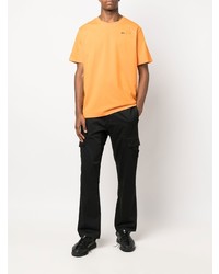 orange T-Shirt mit einem Rundhalsausschnitt von McQ