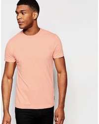 orange T-Shirt mit einem Rundhalsausschnitt von French Connection