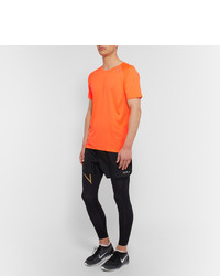 orange T-Shirt mit einem Rundhalsausschnitt von 2XU