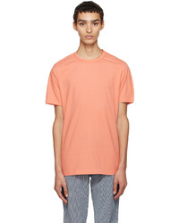 orange T-Shirt mit einem Rundhalsausschnitt von Gabriela Hearst