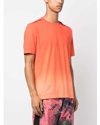 orange T-Shirt mit einem Rundhalsausschnitt von Premiata