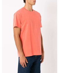 orange T-Shirt mit einem Rundhalsausschnitt von OSKLEN