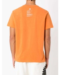 orange T-Shirt mit einem Rundhalsausschnitt von OSKLEN