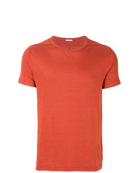 orange T-Shirt mit einem Rundhalsausschnitt von Homecore