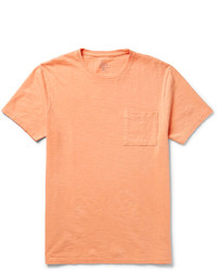 orange T-Shirt mit einem Rundhalsausschnitt von J.Crew