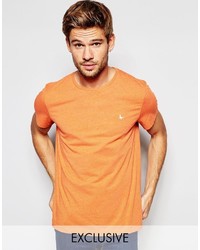 orange T-Shirt mit einem Rundhalsausschnitt von Jack Wills